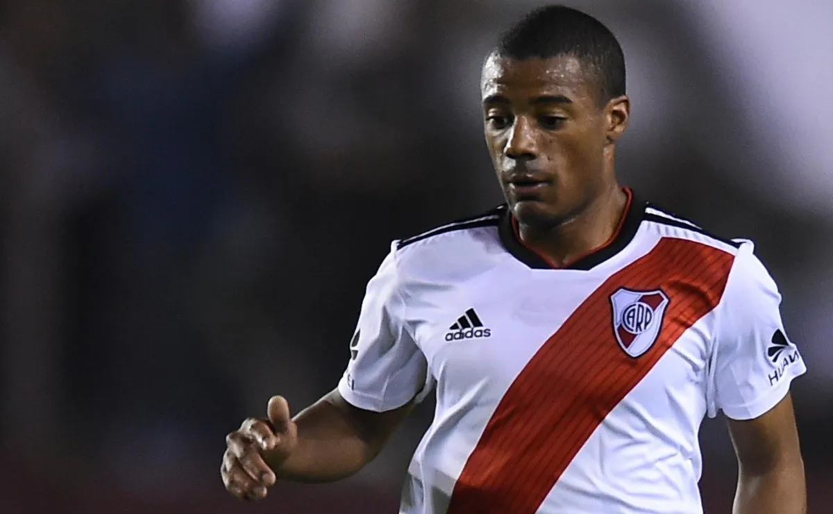 Nicolás De La Cruz lleva 47 partidos oficiales en River, con tres goles y una expulsión. (FOTO: Getty)