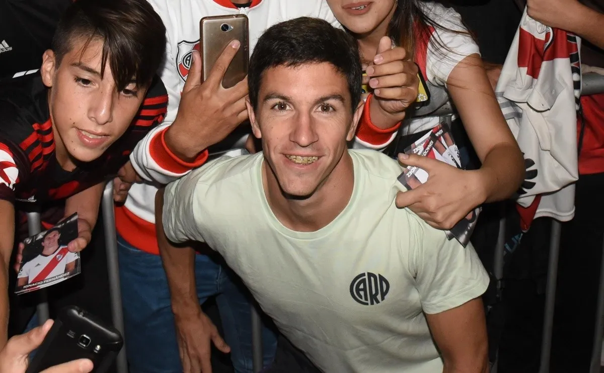 Nacho Fernández habló al llegar a Salta para jugar ante Argentino de Merlo.