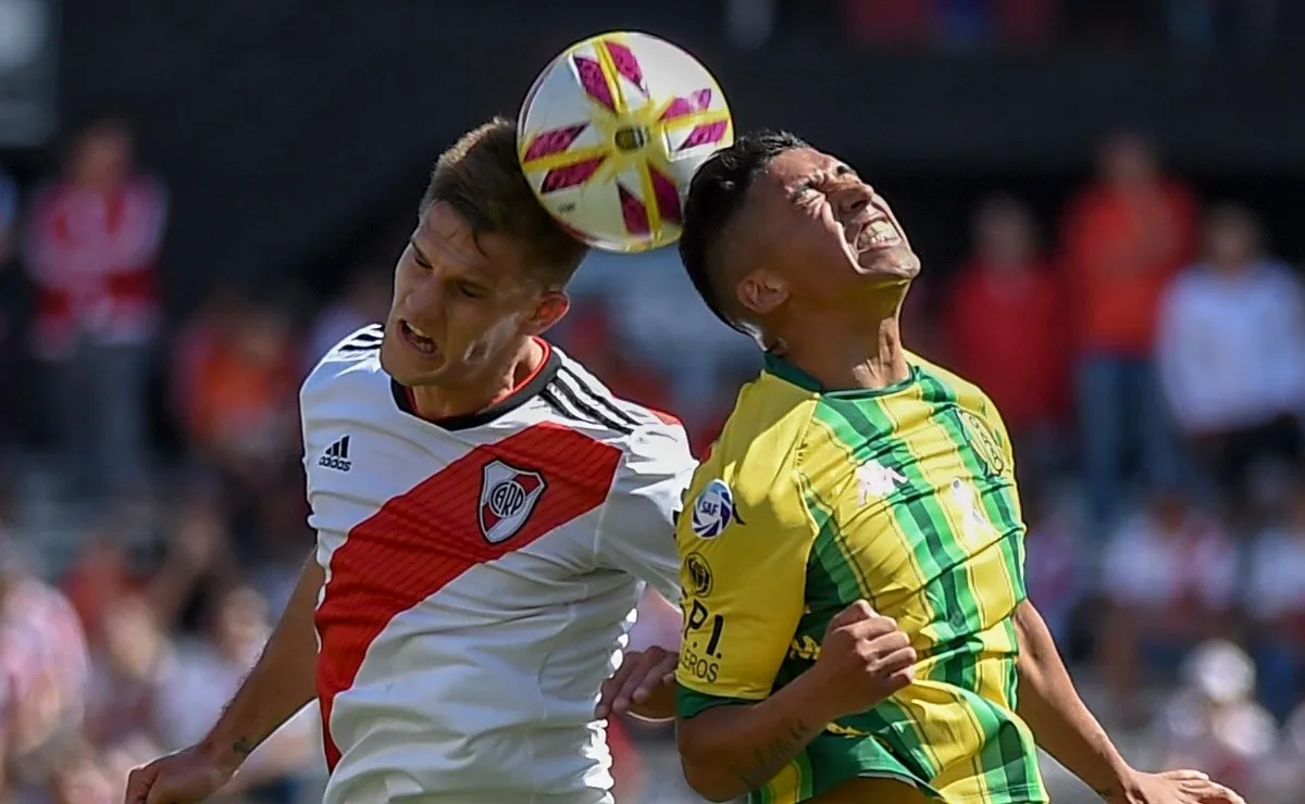River se impuso 1-0 como local sobre Aldosivi en la Superliga pasada. (FOTO: Getty)