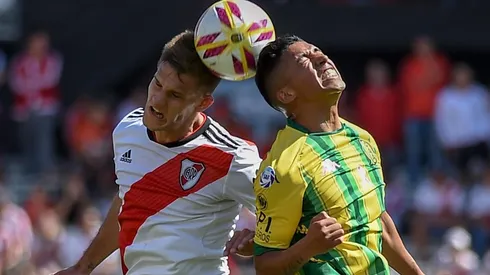 River se impuso 1-0 como local sobre Aldosivi en la Superliga pasada. (FOTO: Getty)