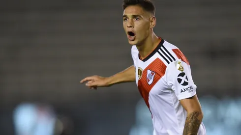 Lucas Martínez Quarta lleva tres goles en Copa Libertadores: los anteriores fueron ante DIM y Melgar. (FOTO: Getty)