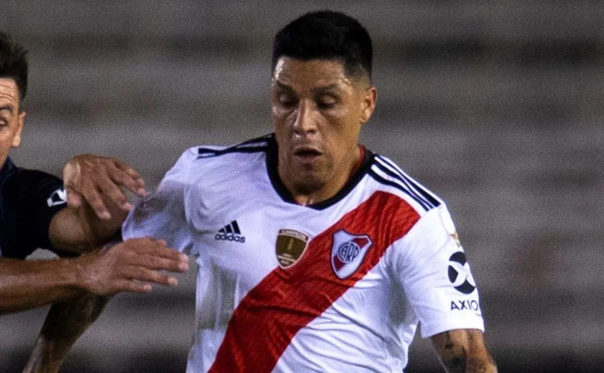 A Enzo Pérez le consultaron si el encuentro ante Alianza Lima fue el mejor desde que llegó a River.