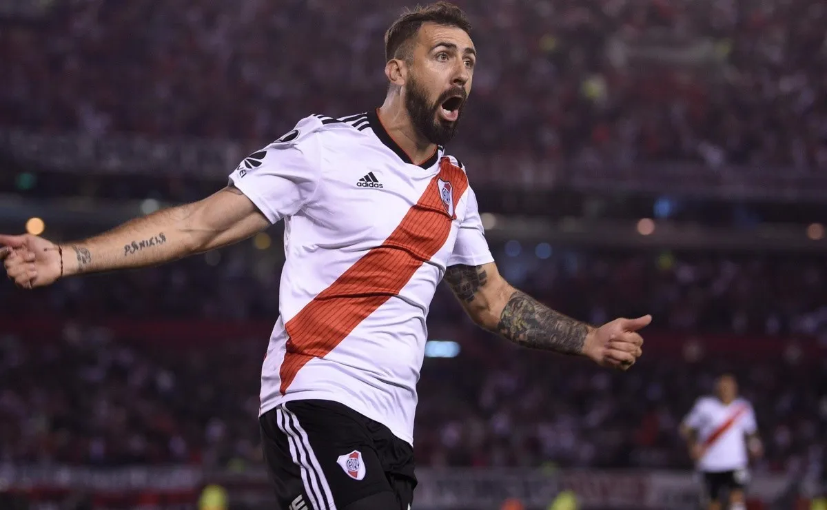 Pratto, el máximo artillero vigente de la Libertadores, hizo 5 goles en Copa pasada y uno en la de ahora. (FOTO: Getty)