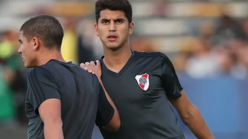Palacios se prepara para volver a jugar con River.