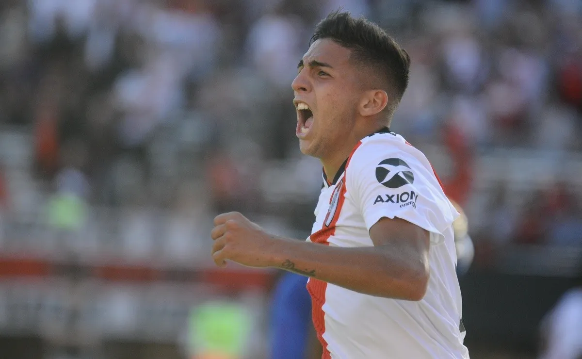Debut y gol para Hernán López Muñoz con la camiseta de River.