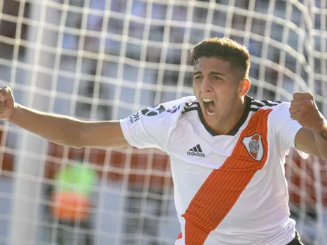 Hernán López Muñoz debutó en River con un gol y aprobó