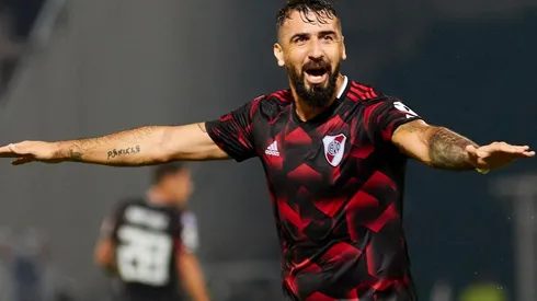 Lucas Pratto analizó el empate ante Inter en Porto Alegre.