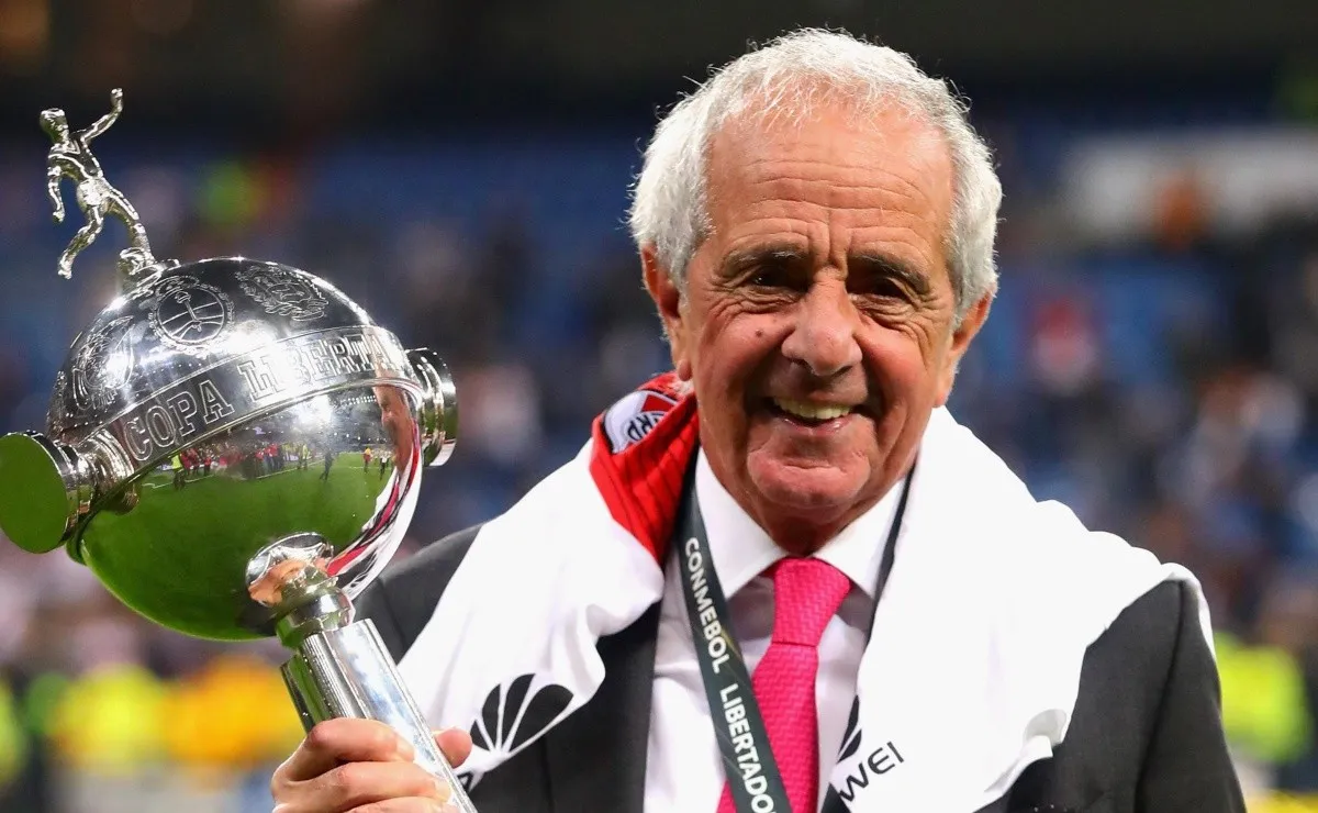 Rodolfo D'Onofrio contrató a Marcelo Gallardo a fines de mayo de 2014, tras la renuncia de Ramón Díaz. (FOTO: Getty)