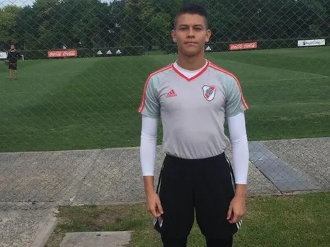 El arquero juvenil que llegó a préstamo a River