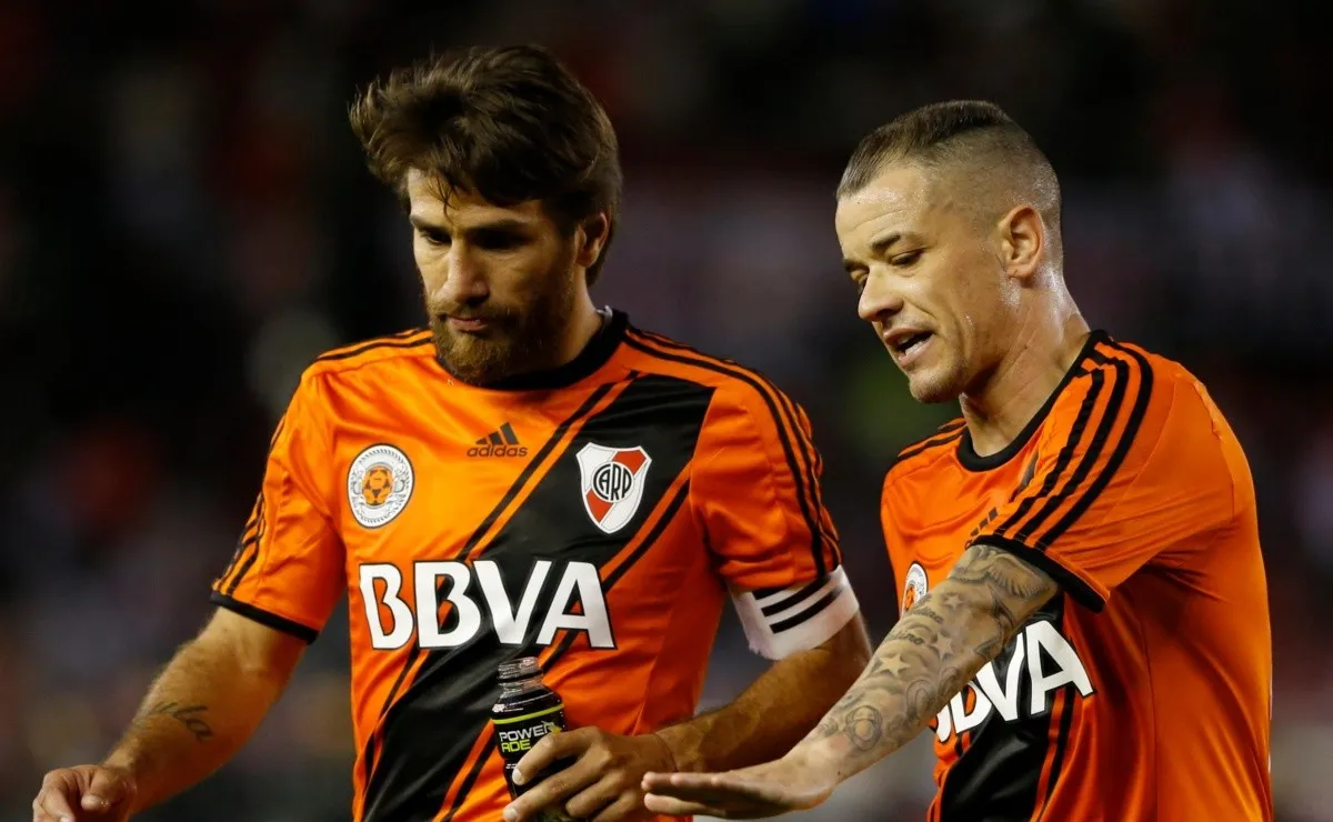 Ponzio y D'Alessandro, juntos en River.