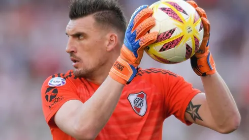Armani no estuvo presente en 8 partidos oficiales con River.