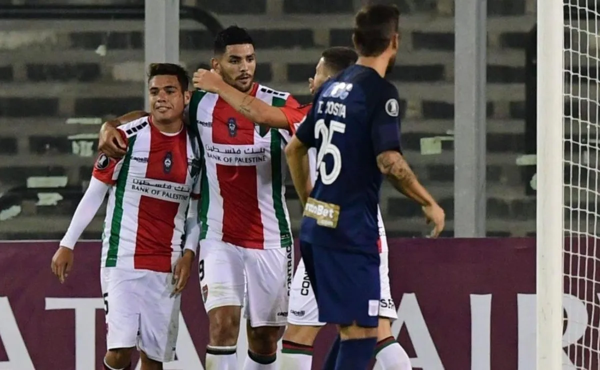 Palestino consiguió su primer triunfo en la Libertadores.