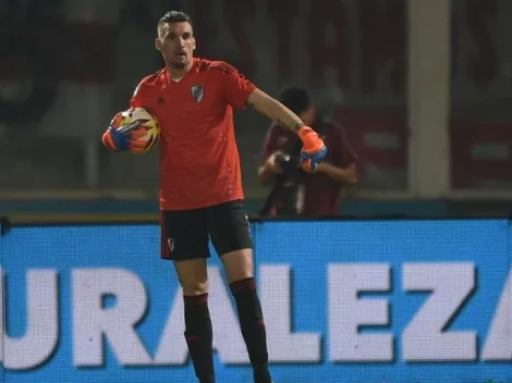 Armani y una molestia muscular que preocupa a River