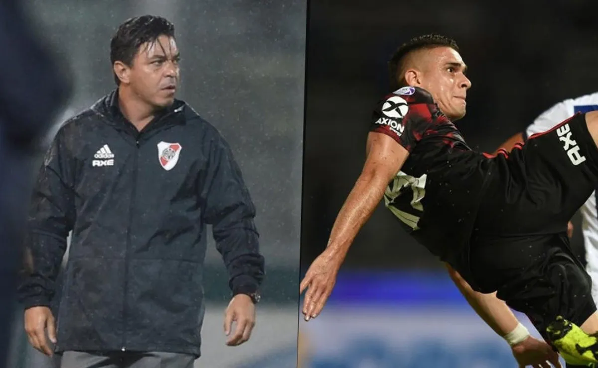 Gallardo bancó a Borré a pesar de que hace rato no puede convertir.