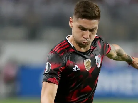 Montiel, en duda para el partido ante Talleres