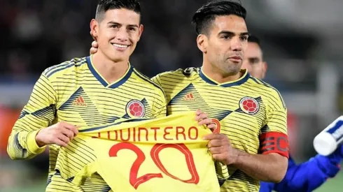 Quintero fue recordado por Radamel Falcao García y James Rodríguez.