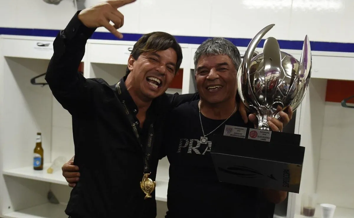 Máximo ya es parte de la estructura del club de Núñez.