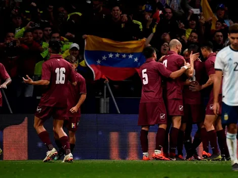 Con Armani, Montiel y Suárez, Argentina perdió ante Venezuela