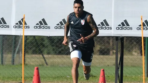 El mendocino se entrenó de manera diferenciada.