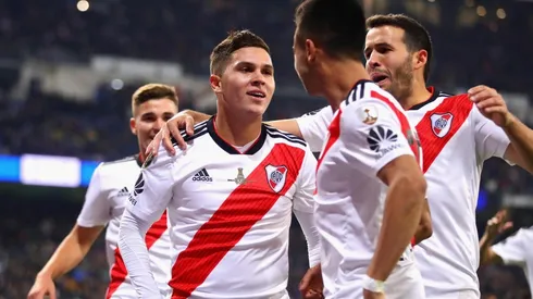 Quintero recibió muchísimo saludos del fútbol y del Mundo River.
