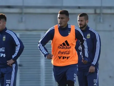 Suárez sorprende a Scaloni en los entrenamientos