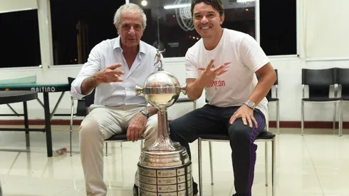 D'Onofrio, la Libertadores y Gallardo.