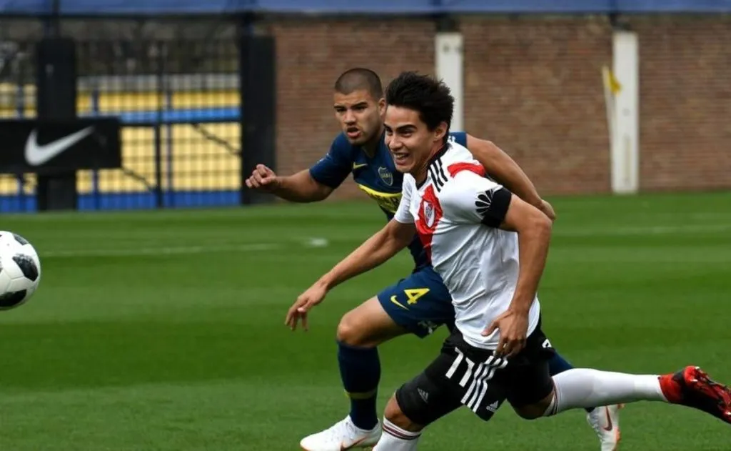 Medina hizo las Inferiores en River pero se fue antes de debutar en Primera. (FOTO: Prensa River)