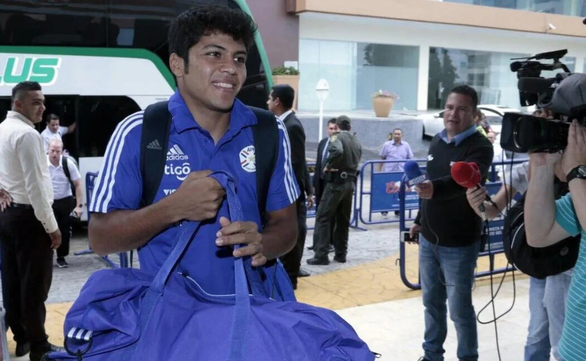 Robert Rojas se sumó a la Selección de Paraguay.
