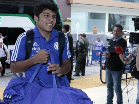 A pesar de que está lesionado, Rojas se sumó a la Selección de Paraguay
