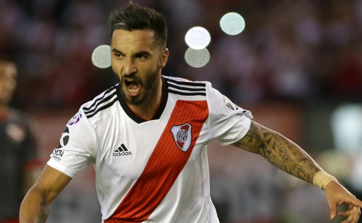 Scocco, un jugador clave en el equipo de Gallardo.