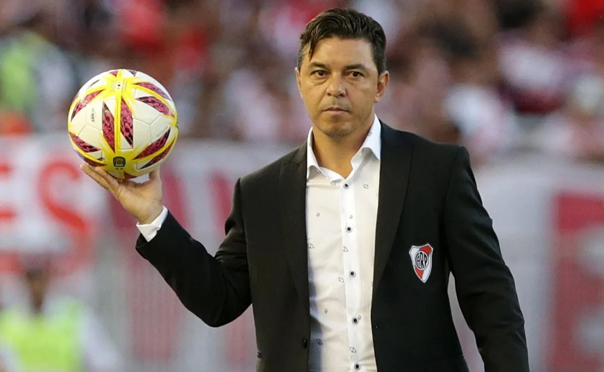 Gallardo, el líder de River.