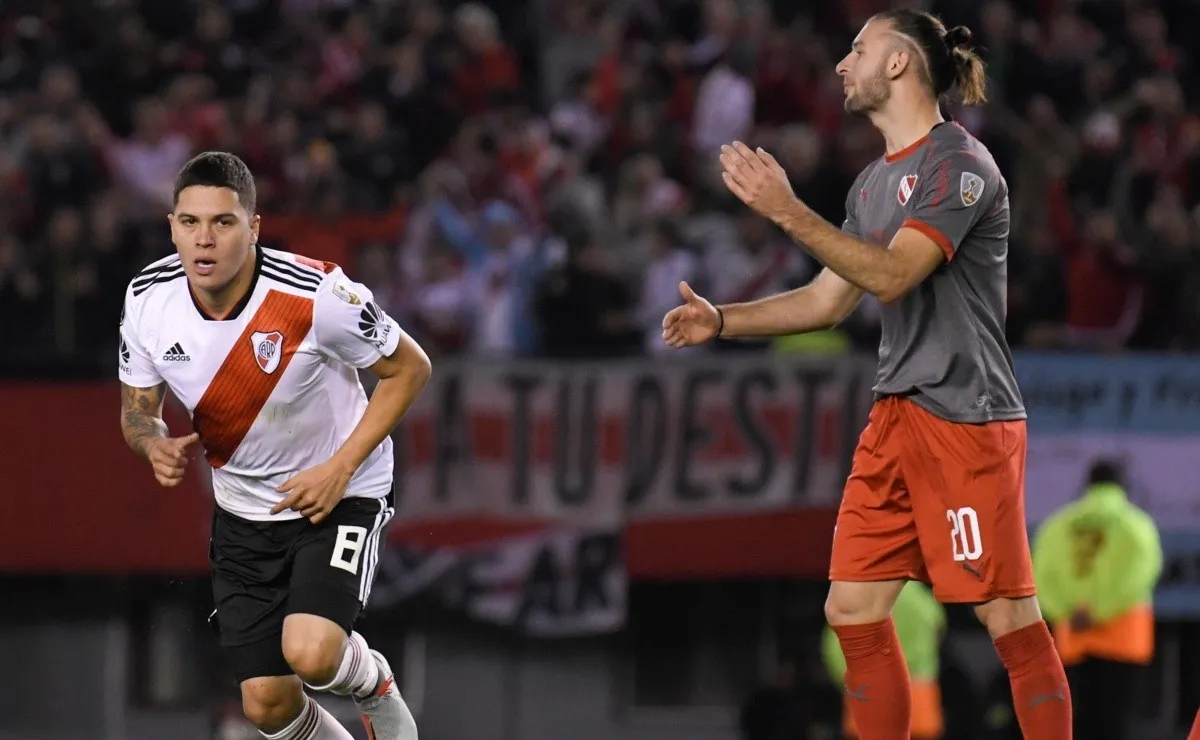 Quintero fue clave en el último duelo ante Independiente.