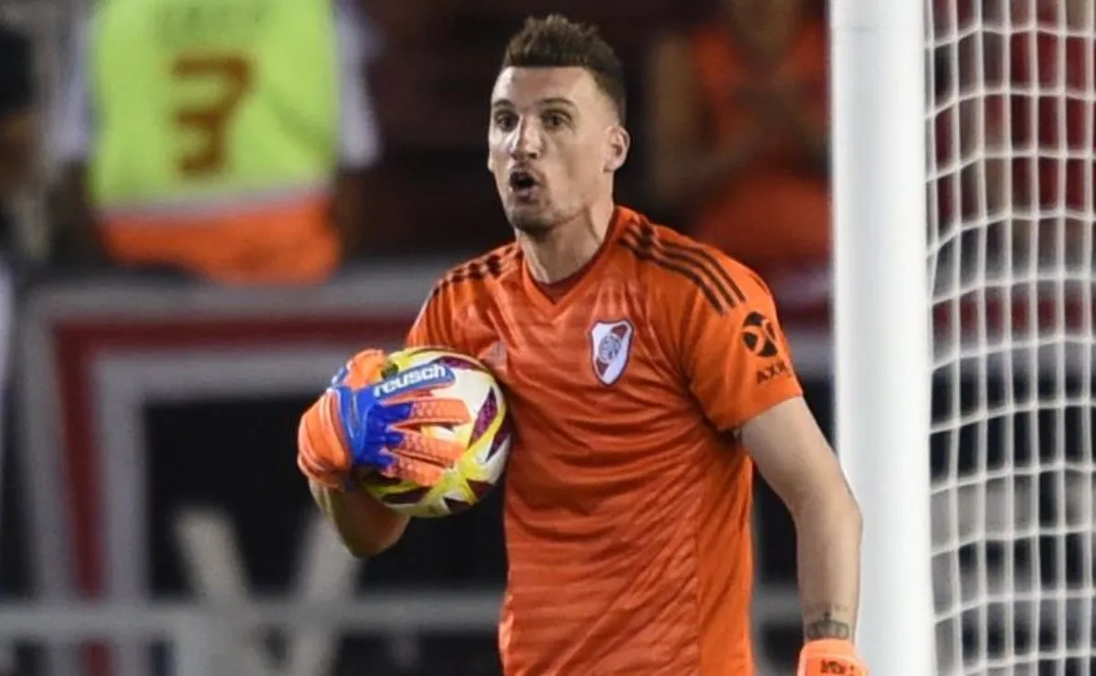 Armani, el custodio del arco de River.