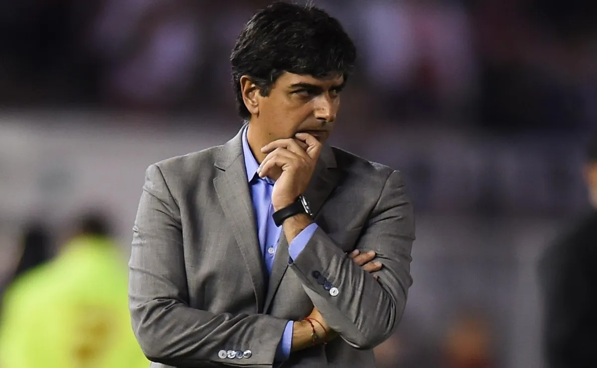 Matías Biscay dirigió nueve partidos oficiales de River: cinco triunfos y cuatro empates. (FOTO: Getty)