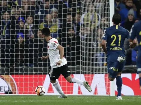 La foto inédita del tercer gol de River en Madrid