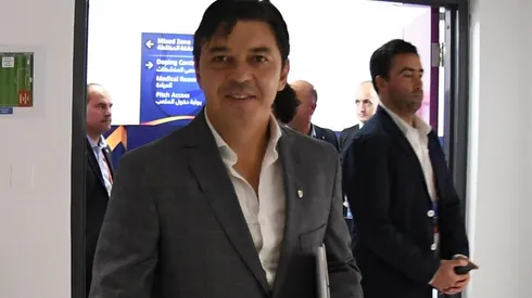 Gallardo estará en un palco: lo propio deberá hacer el próximo miércoles contra Palestino. (FOTO: Getty)