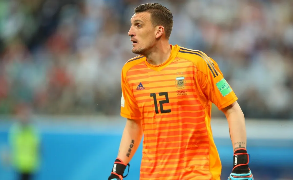 Armani atajó dos partidos en el Mundial de Rusia 2018.