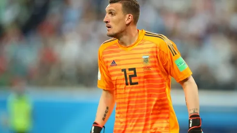 Armani atajó dos partidos en el Mundial de Rusia 2018.