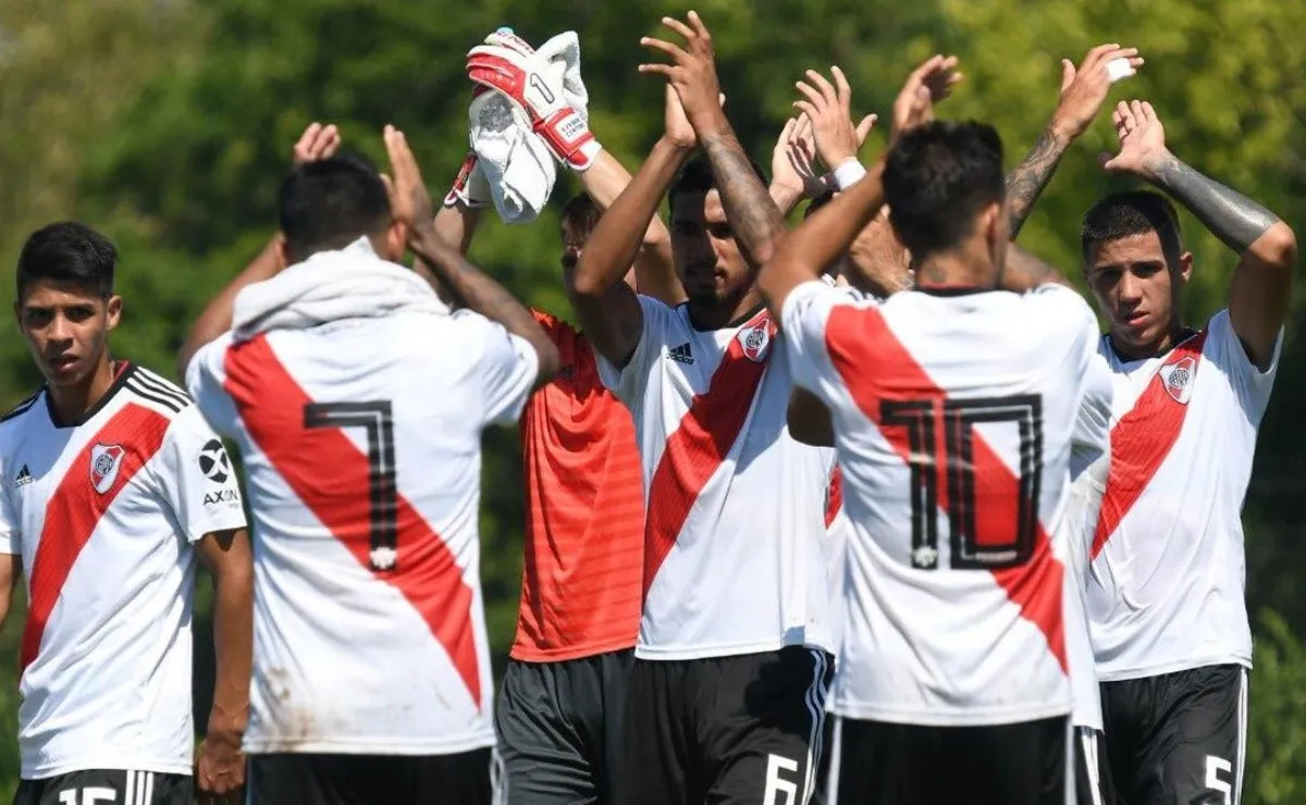 La Reserva de River en el predio de Ezeiza.