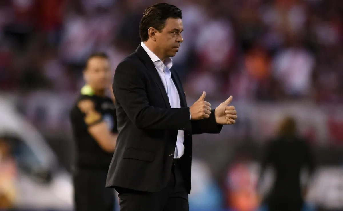 Marcelo Gallardo dirigió cuatro veces contra Newell's: un triunfo y tres caídas consecutivas. (FOTO: Getty)