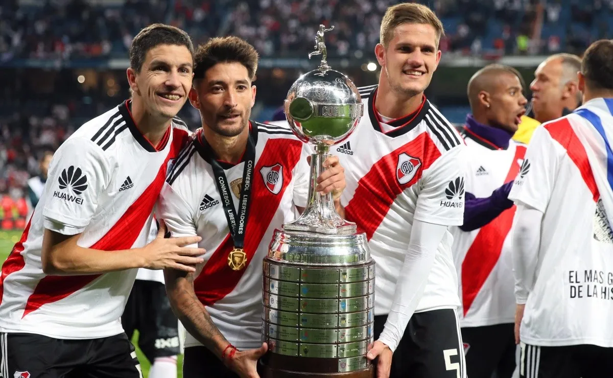 River ganó la Copa Libertadores en los años 1986, 1996, 2015 y 2018. (FOTO: Getty)