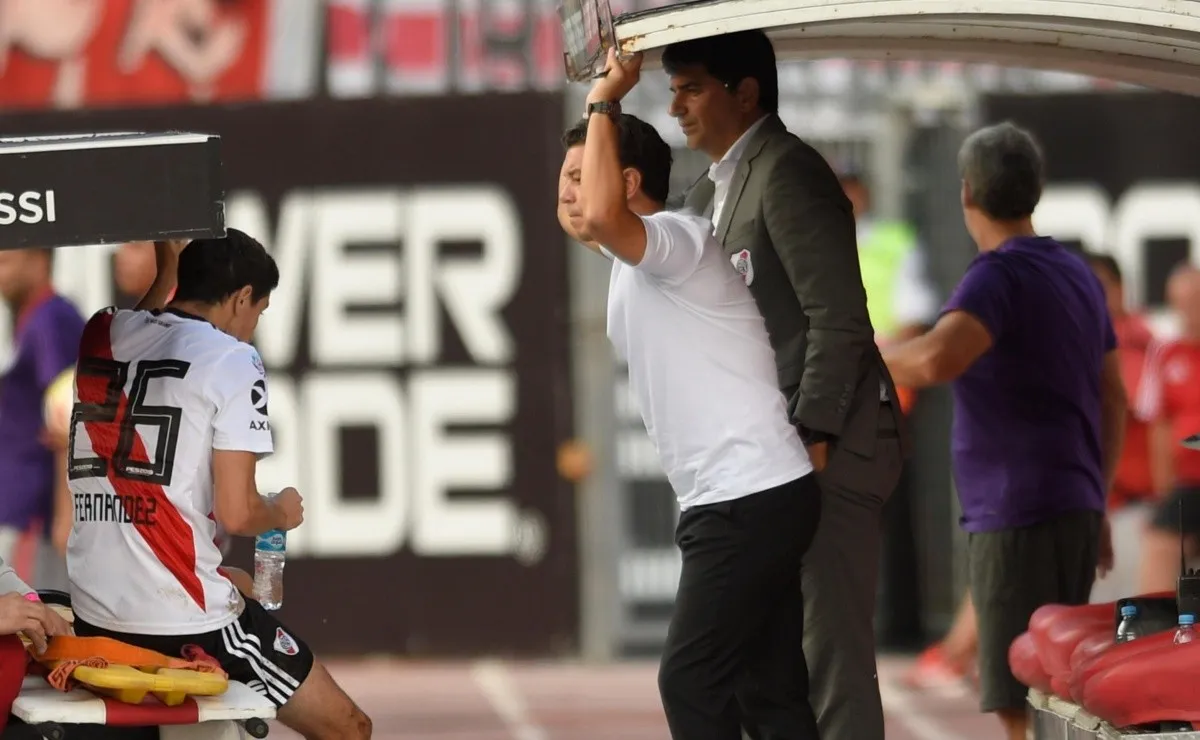 Las lesiones, un dolor de cabeza para Marcelo Gallardo.