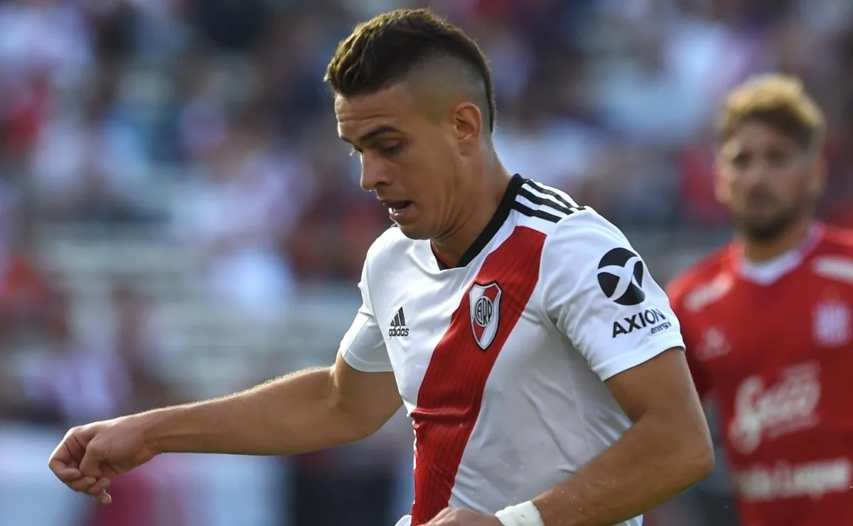 Borré fue titular ante San Martín de Tucumán.