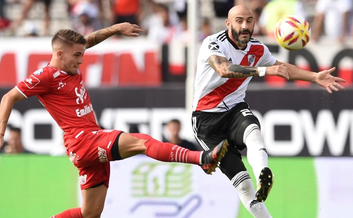 Pinola, un guerrero de la zaga central de River.