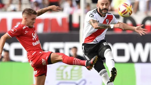 Pinola, un guerrero de la zaga central de River.