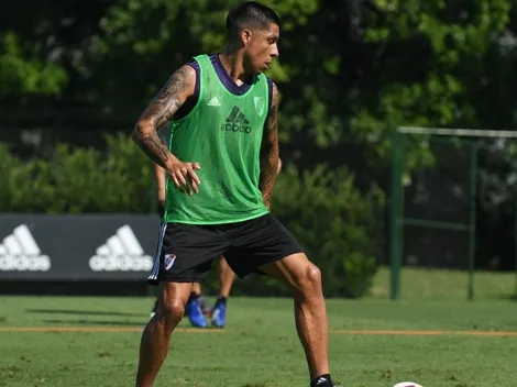 Enzo Pérez, recuperado de una lesión 