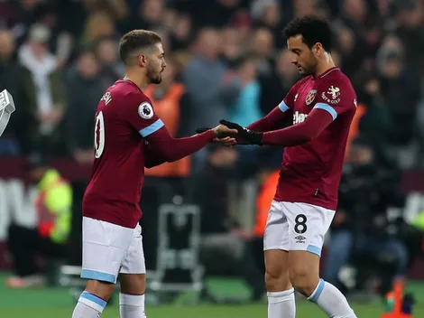 Lanzini volvió a jugar después de ocho meses