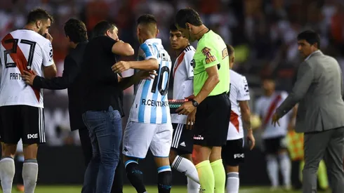 Rojas manifestó haberse sorprendido al observar el momento en el que el futbolista de Racing empujó al Chacho Coudet