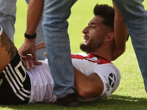 Malas noticias: Casco sufrió una fractura