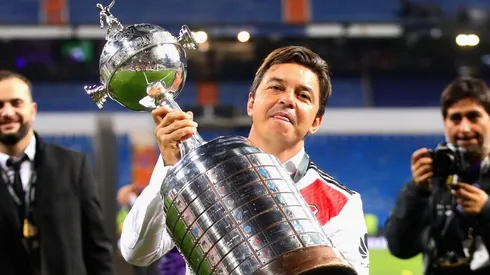 Marcelo Gallardo no sólo fue campeón en River, sino también en Nacional de Montevideo. (FOTO: Getty)